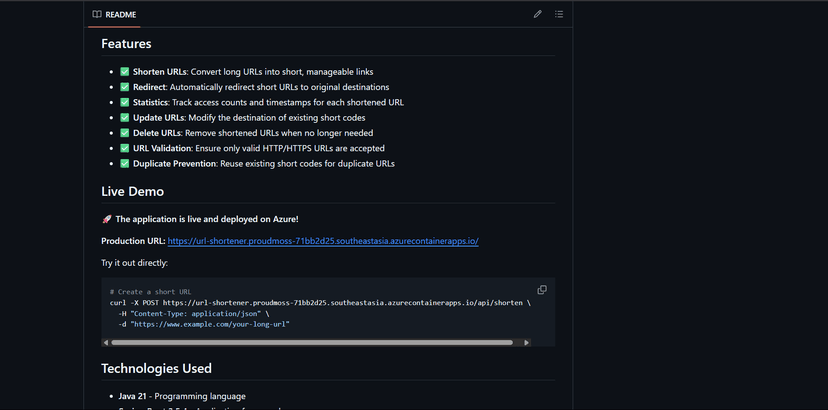 URL Shortener